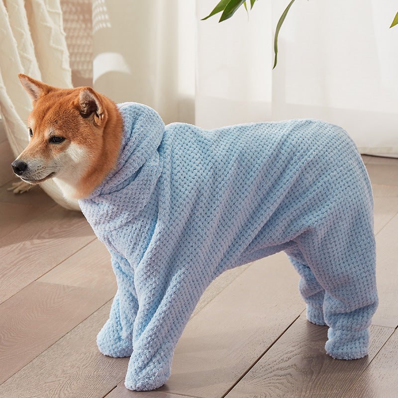 Cozy Dog Bathrobe
