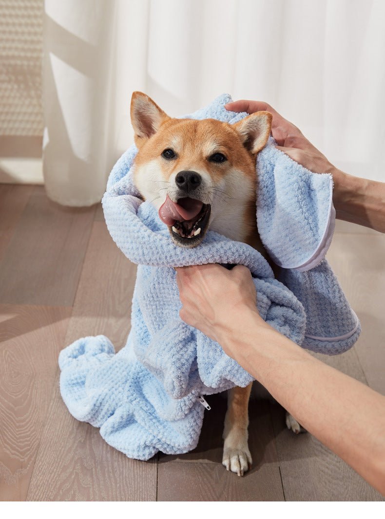 Cozy Dog Bathrobe