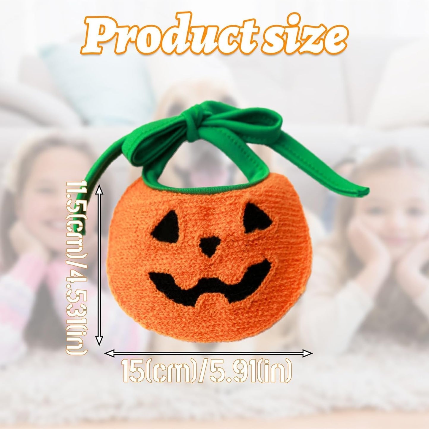 Halloween Bandana Costume Bib
