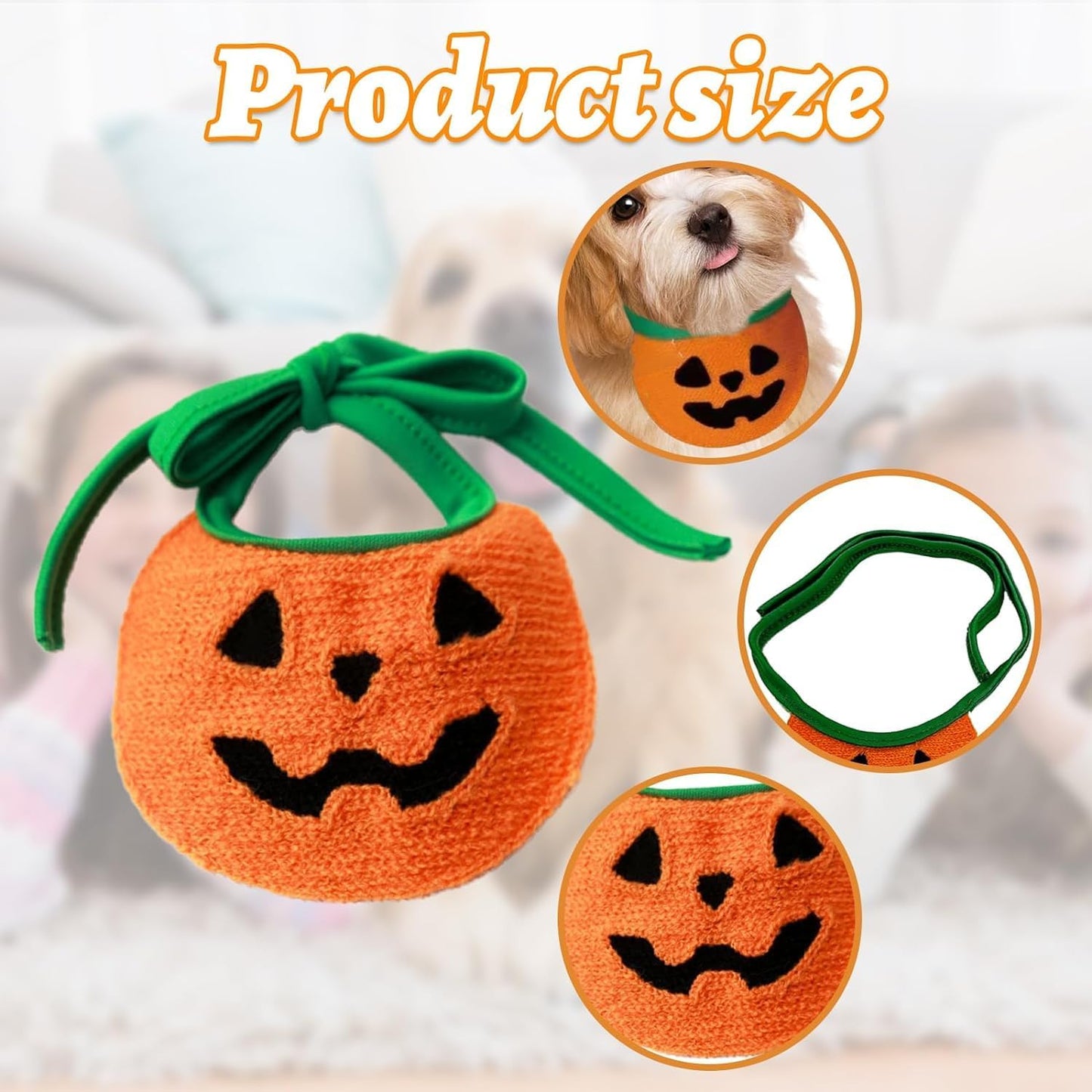Halloween Bandana Costume Bib