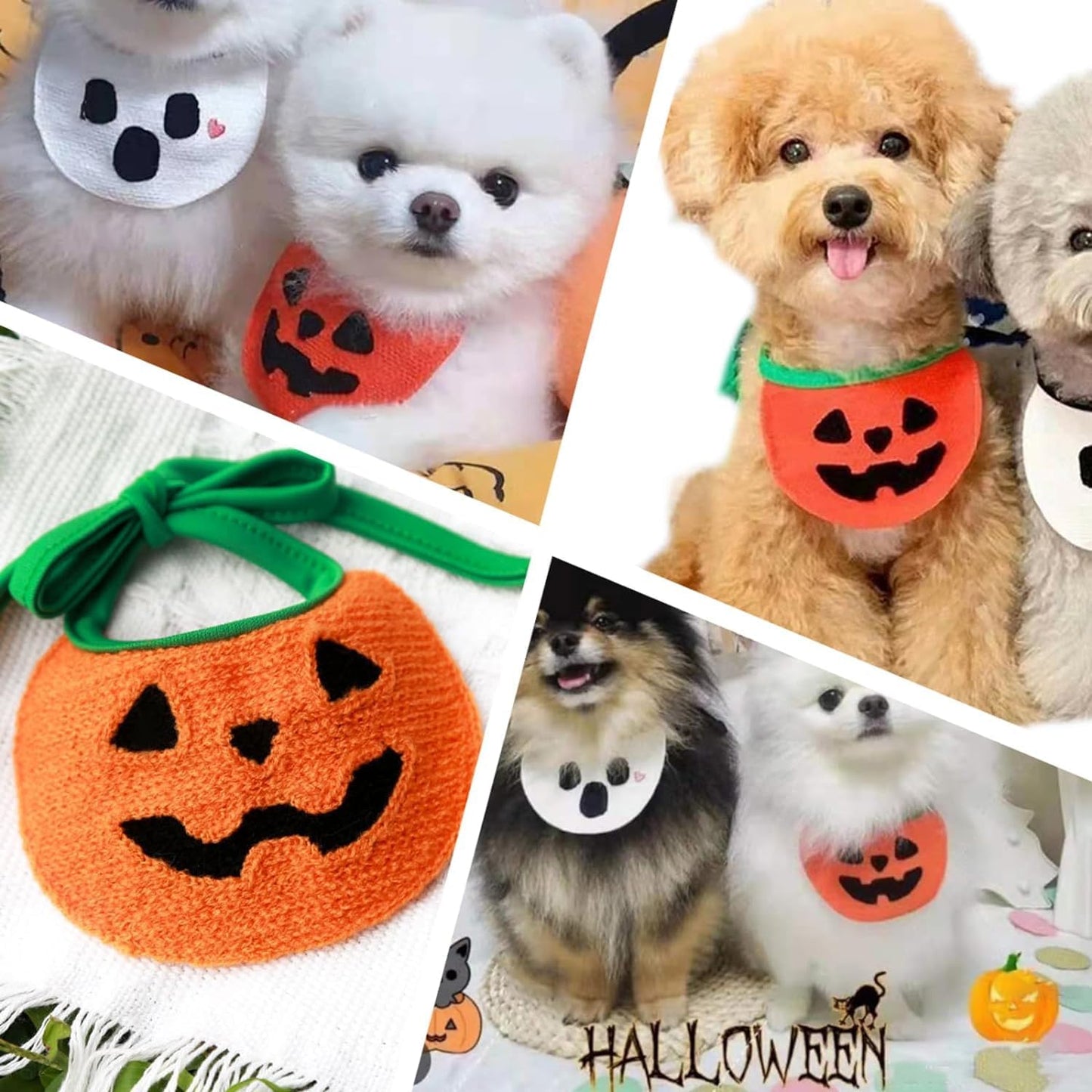Halloween Bandana Costume Bib