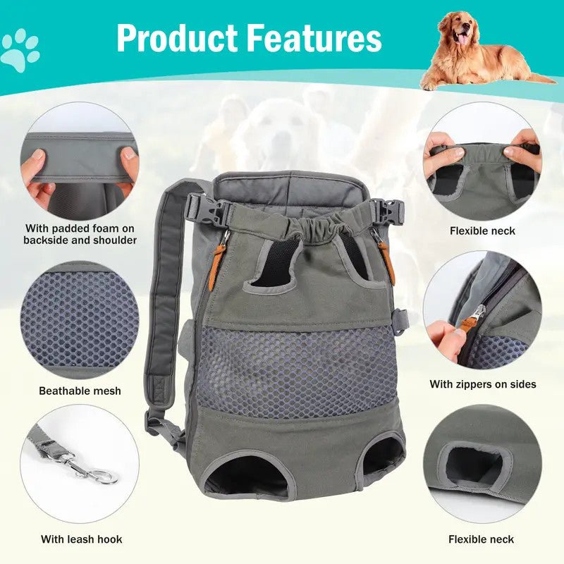 DOGLEMI Hands-Free Carrier Backpack