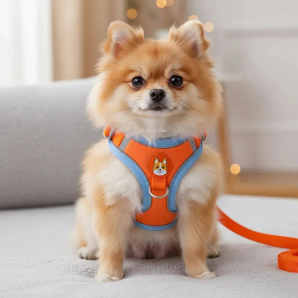 Reflective Dog Harness – Comfortable Nylon Harness for Walking