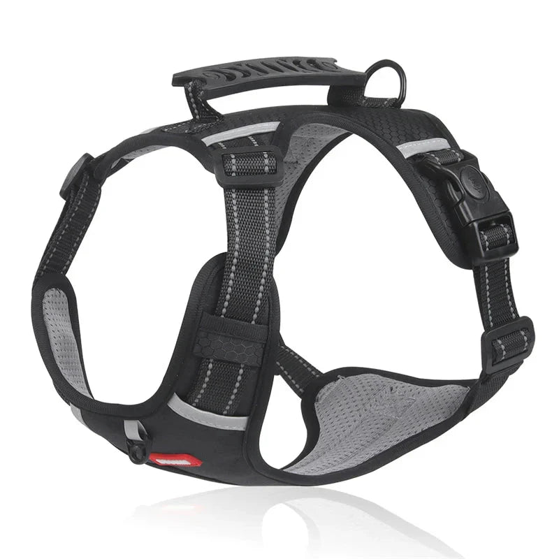 Reflective Dog Harness – Adjustable Nylon Harness for Walking