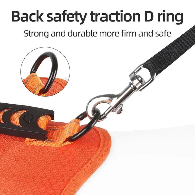 Reflective Dog Harness – Adjustable Nylon Harness for Walking