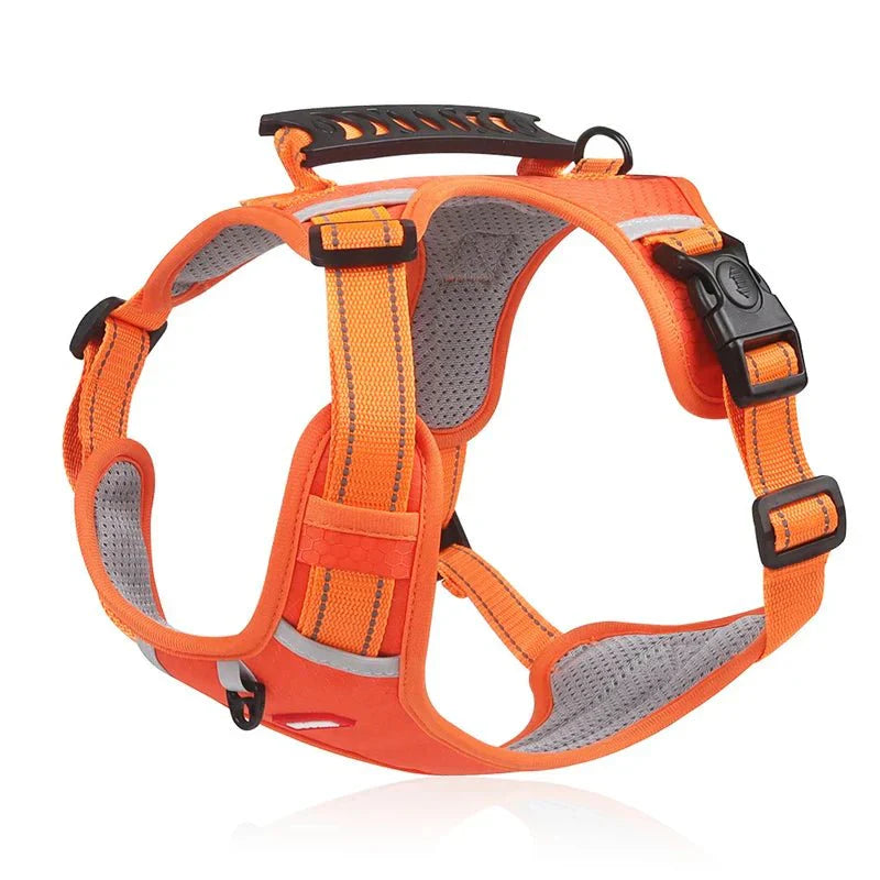 Reflective Dog Harness – Adjustable Nylon Harness for Walking