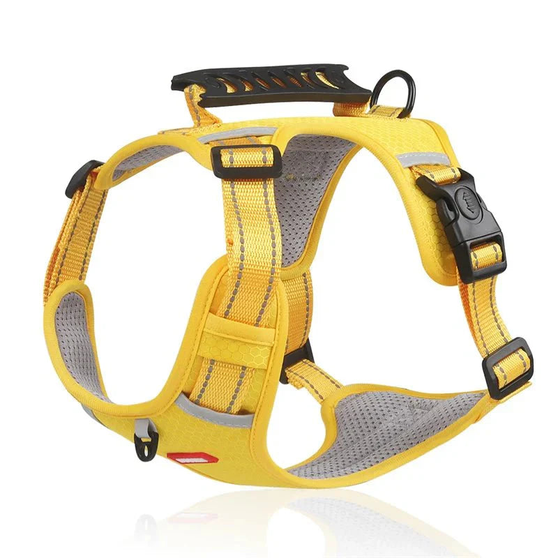 Reflective Dog Harness – Adjustable Nylon Harness for Walking