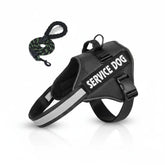 Reflective Adjustable Dog Harness – Strong Polyester for Walking