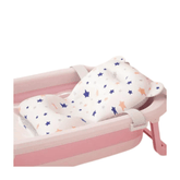 Non-Slip Bath Mat with 4 Buckles & Bath Tub