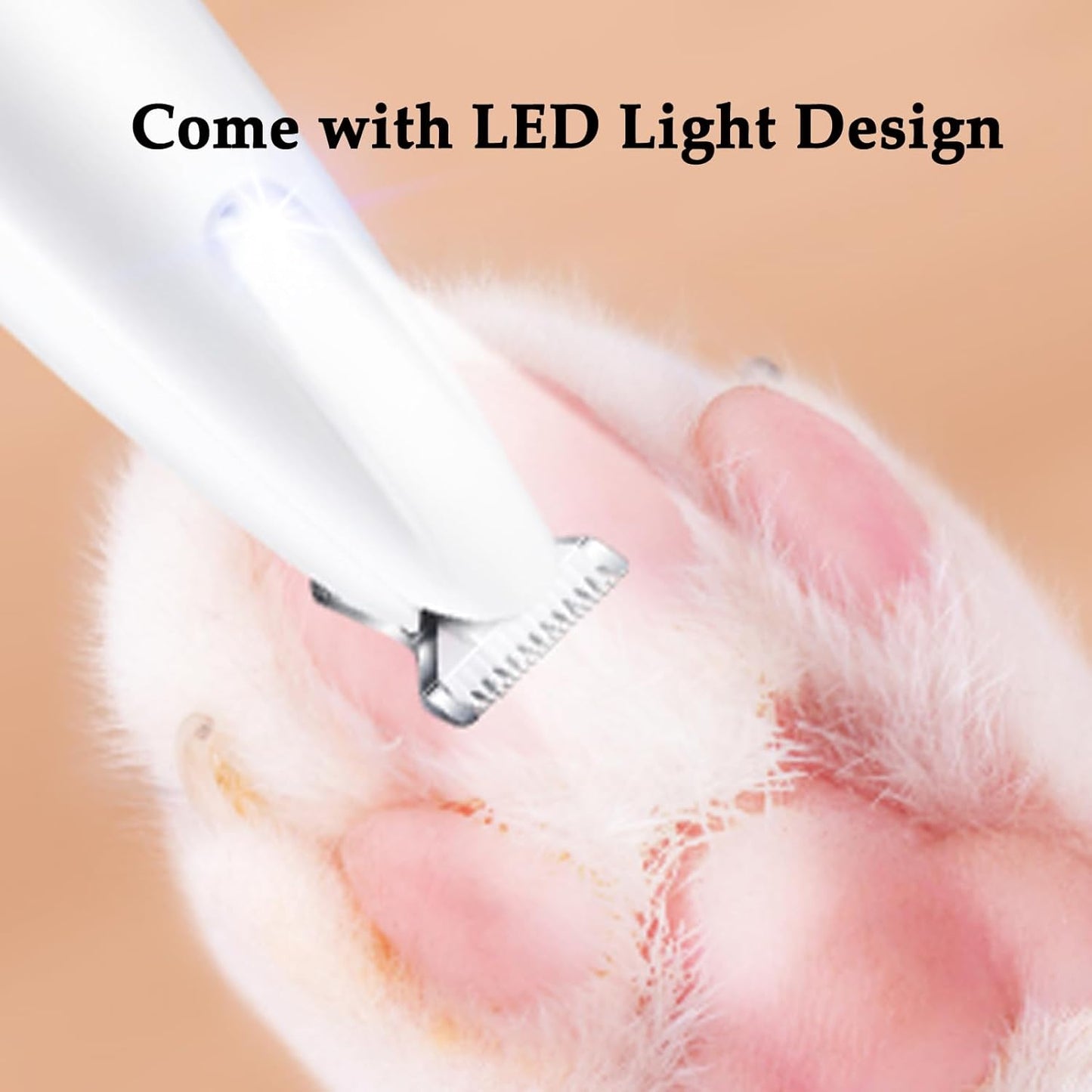 Precision Paw Trimmer with LED Light