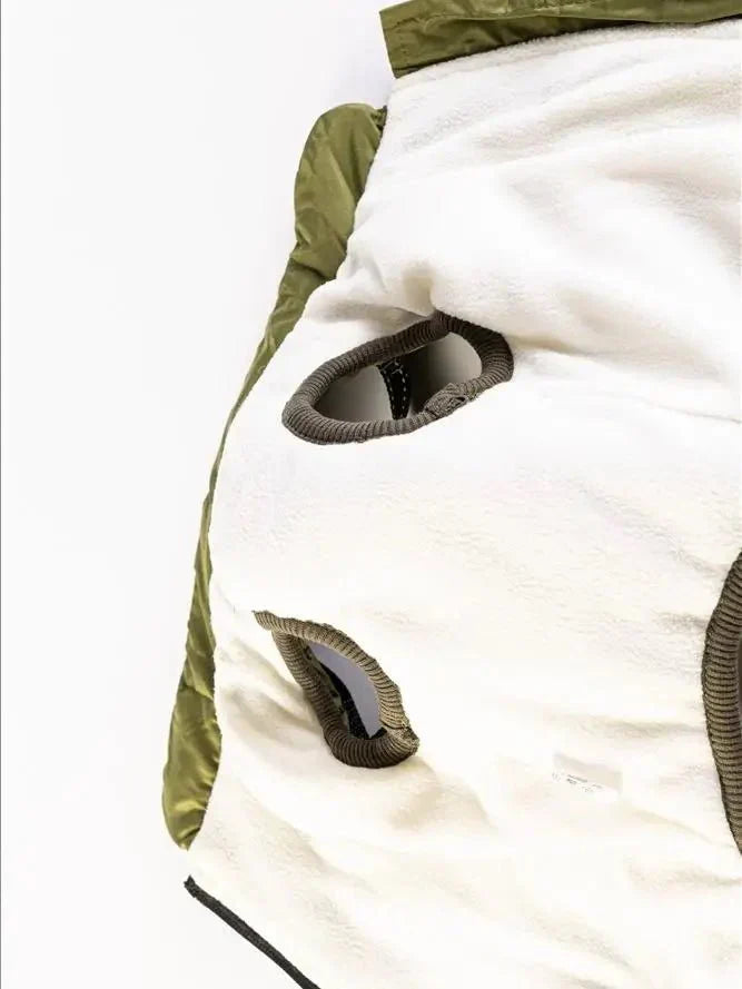 Warm Winter Coat for Dogs with Built-in Harness