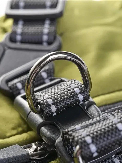 Warm Winter Coat for Dogs with Built-in Harness