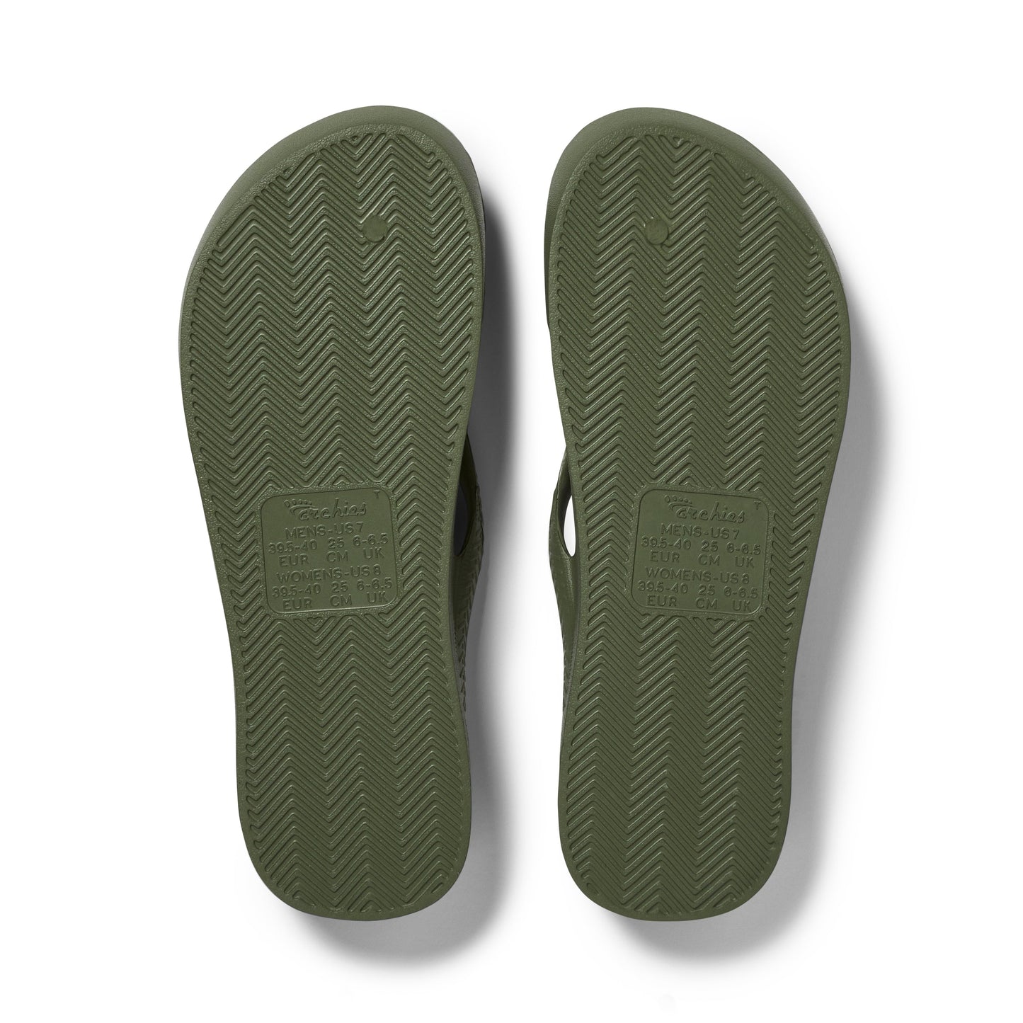 Tongs avec Soutien de Voûte Plantaire