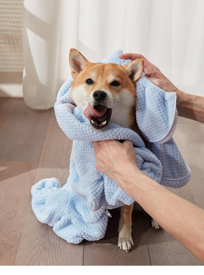 Cozy Dog Bathrobe
