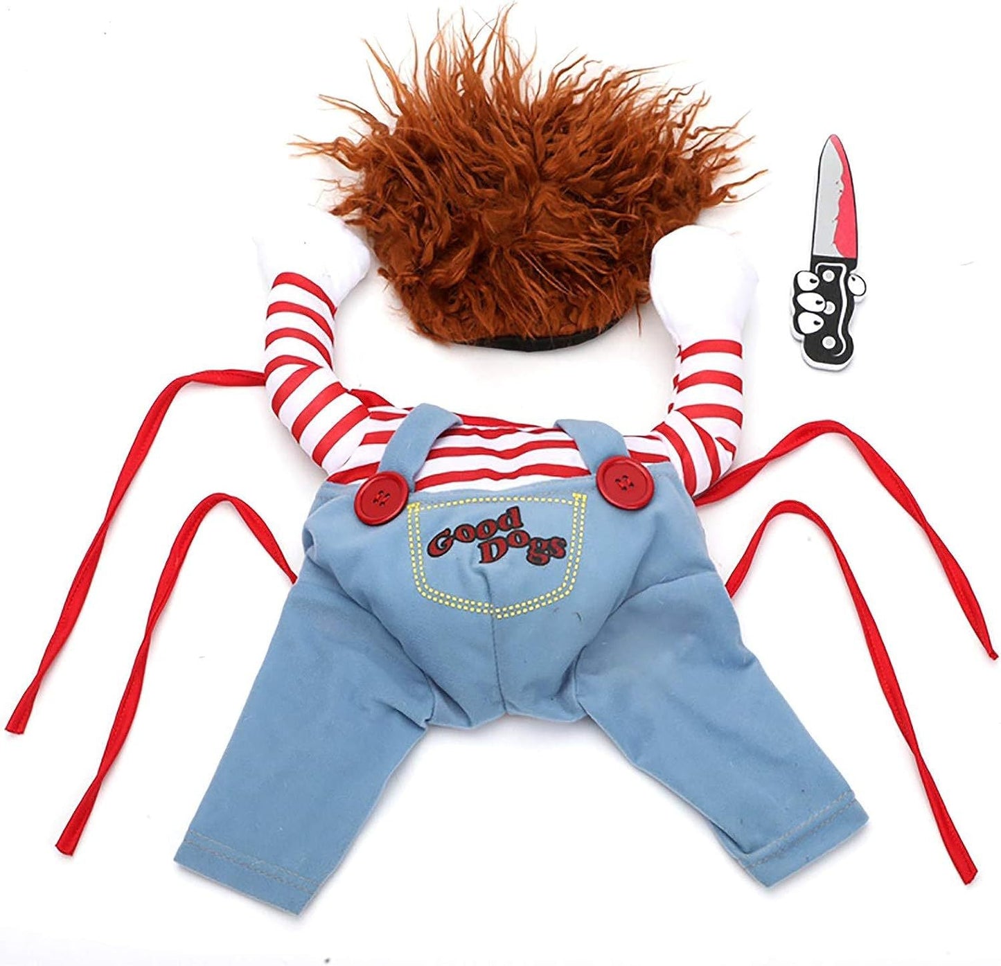 Overalls with Knife Holder costume