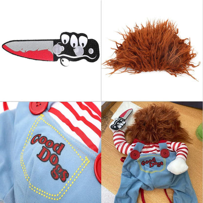 Overalls with Knife Holder costume