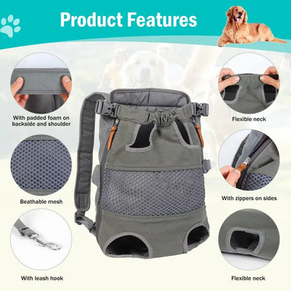DOGLEMI Hands-Free Carrier Backpack