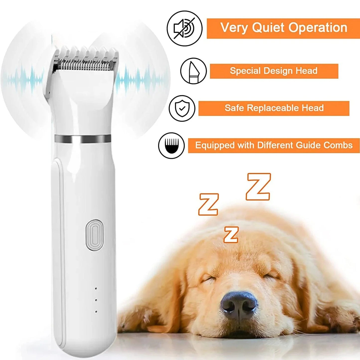 [New] 4 IN 1 Grooming Kit Electric Trimmer Rechargeable Clipper