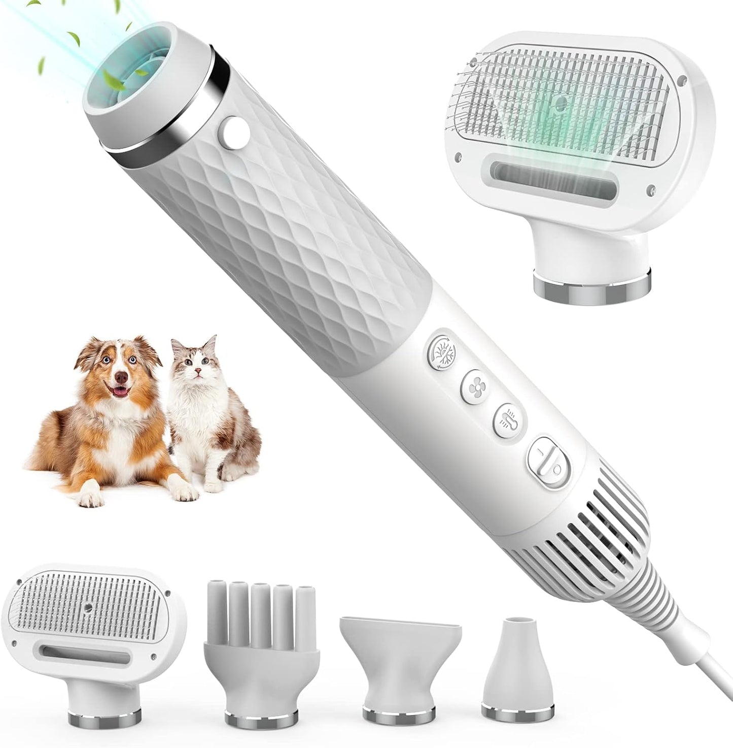 [Best Seller] L&W BROS 5 in 1 Pet Hair Dryer High-powered