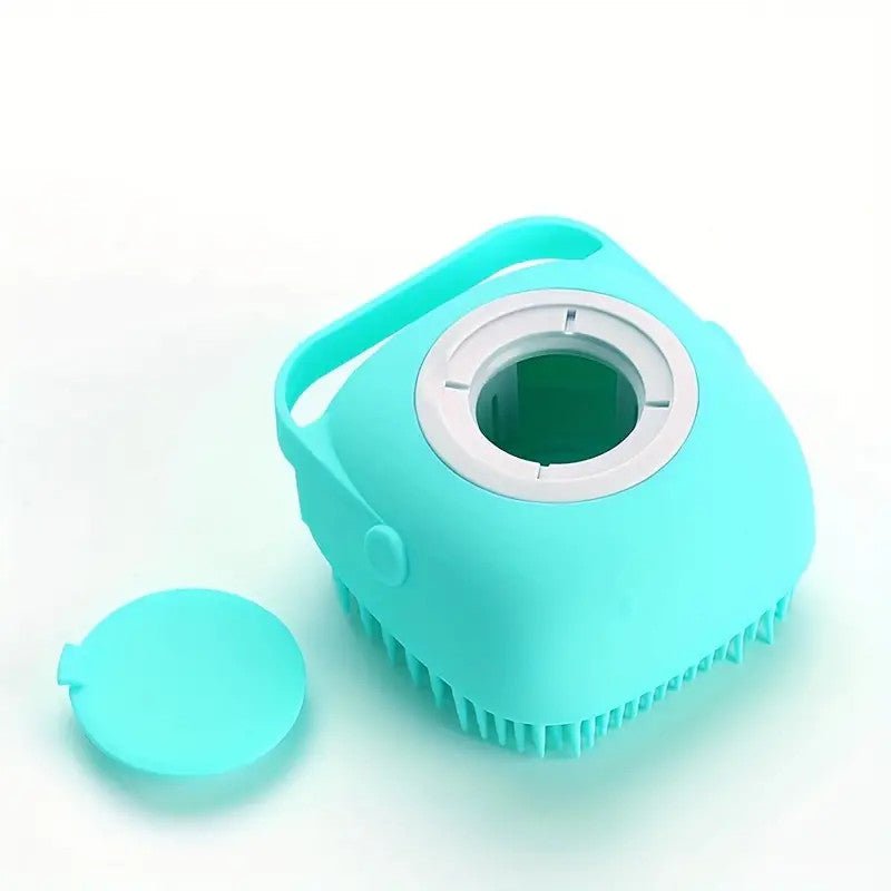 Bath Brush with Shampoo Storage
