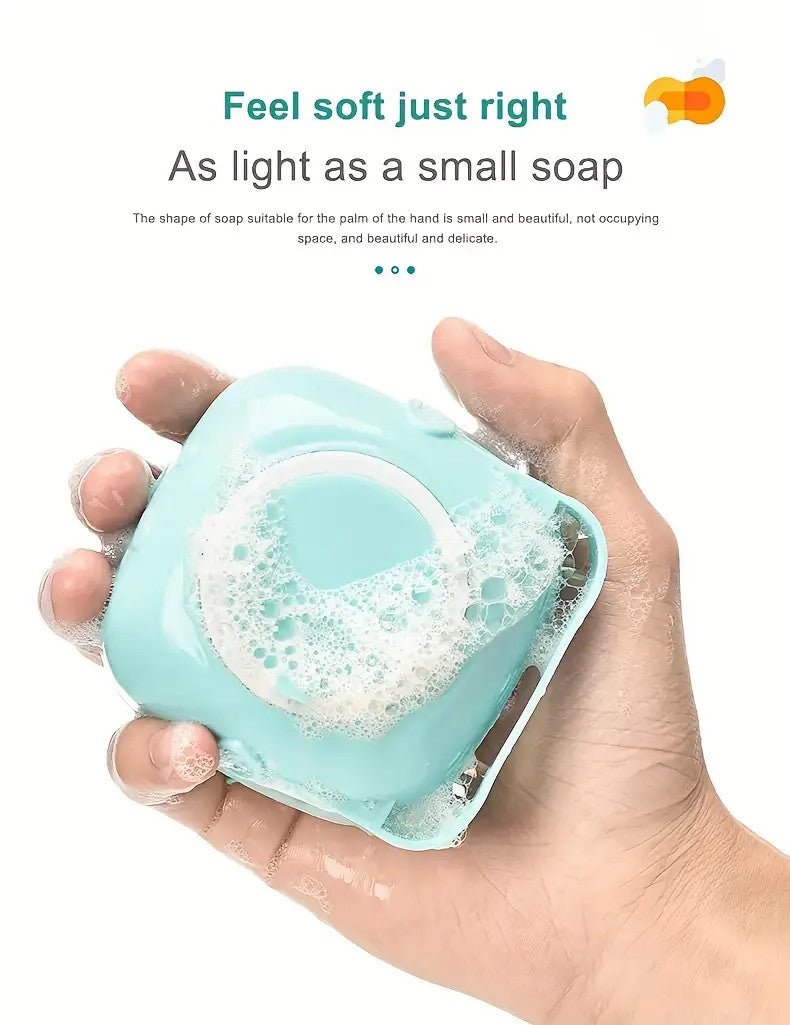 Bath Brush with Shampoo Storage