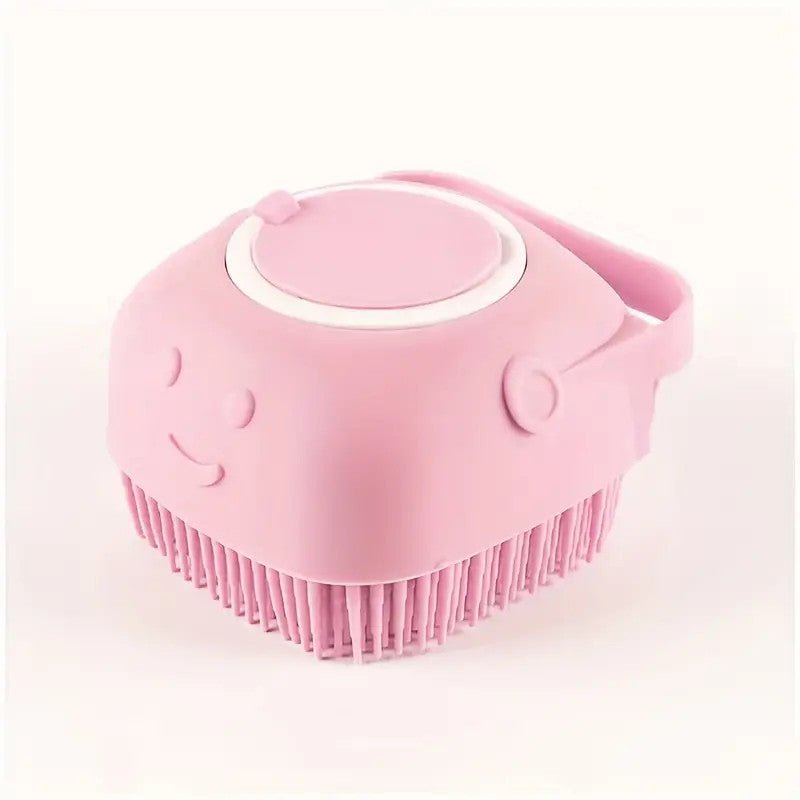 Bath Brush with Shampoo Storage