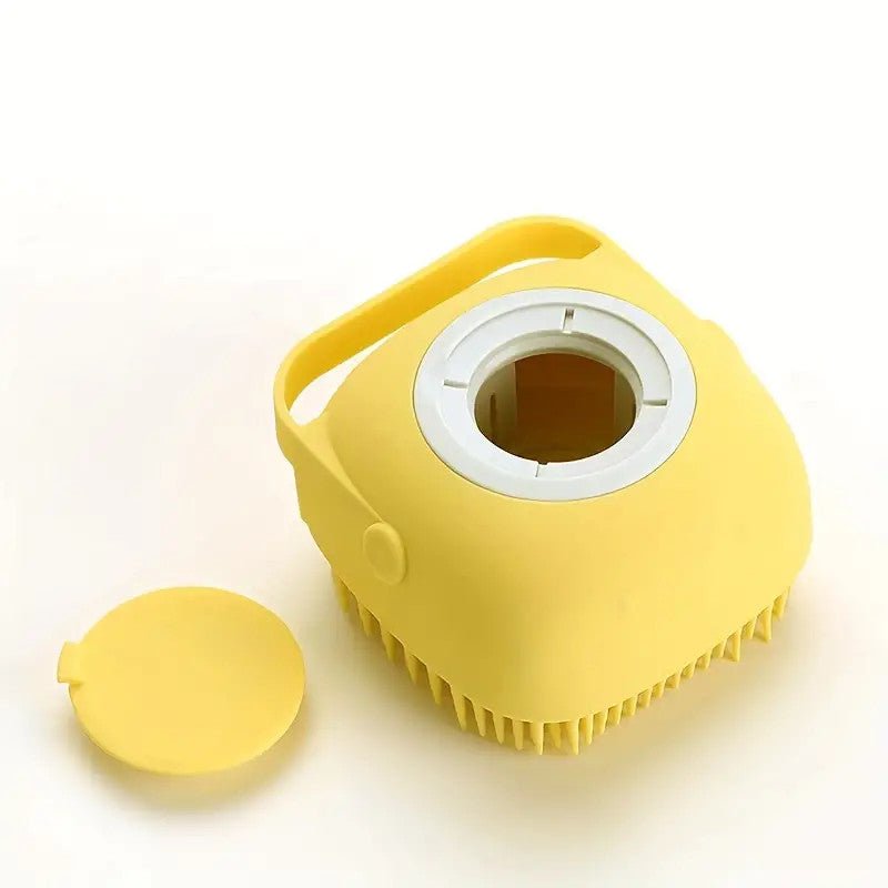 Bath Brush with Shampoo Storage