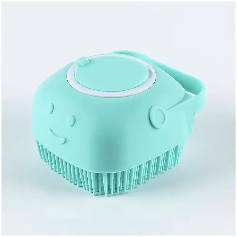 Bath Brush with Shampoo Storage